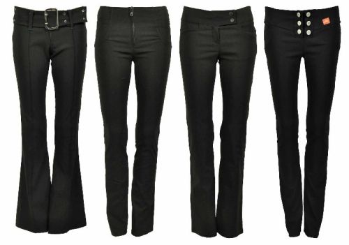 Plain Polyester Ladies Trouser, Size : M, XL