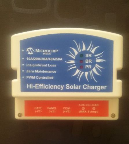 Real Shine Solar Charge Controller, Rated Voltage : 12VDC, 24VDC