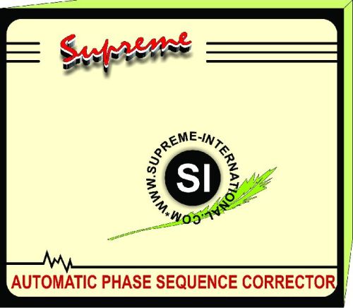 AUTOMATIC PHASE SEQUENCE CORRECTOR FOR 8 TON/ 18 KW / 20HP