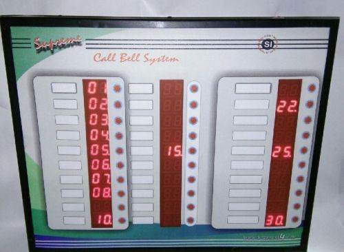 Wireless Peon Call Bell System, Digital Display Panel