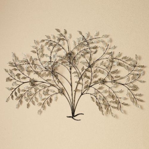 Polished Metal Decorative Tree, For Decoration, Color : Brown