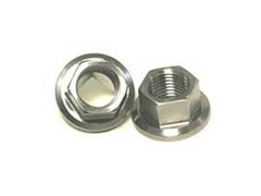 Titanium Hex Nuts With Flange