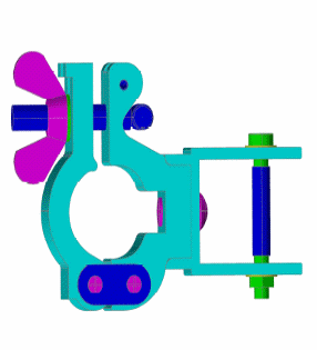 Aluminium Scaffolding Stabilizer Clamp