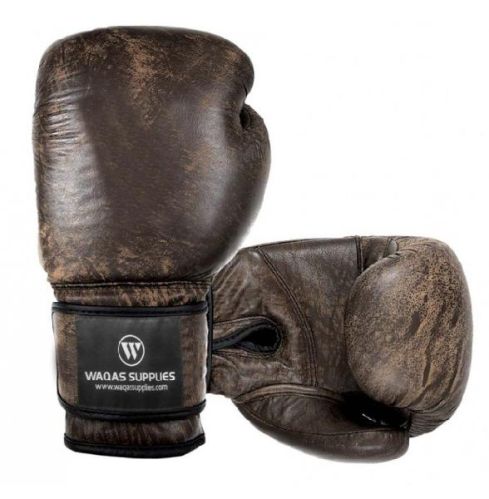 Leather Boxing Gloves, Brand Name : Waqas Supplies