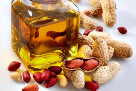 Groundnut oil, Saturated Fat 17 g : 85%