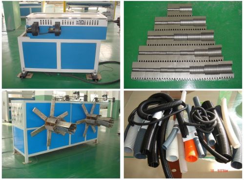 PE/PVC/PPSingle Wall Corrugated Pipe Extrusion Machinery