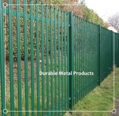 High Security Steel Palisade Fence for Garden, Industrial