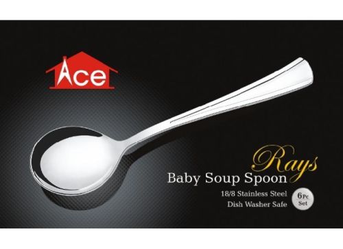 5305 Ace Ray's Baby Soup Spoon 6 PC. Set