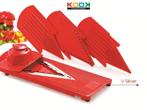 Kook V Slicer With Free Knife & Peeler