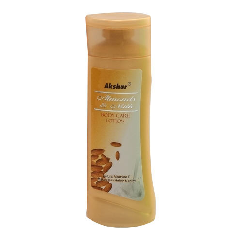 Akshar Almond & Milk Body Lotion, Feature : Moisturizer