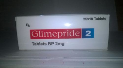 Glimepride Tablets, For Clinical, Hospital