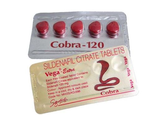 Cobra Vega Extra 120mg Tablets