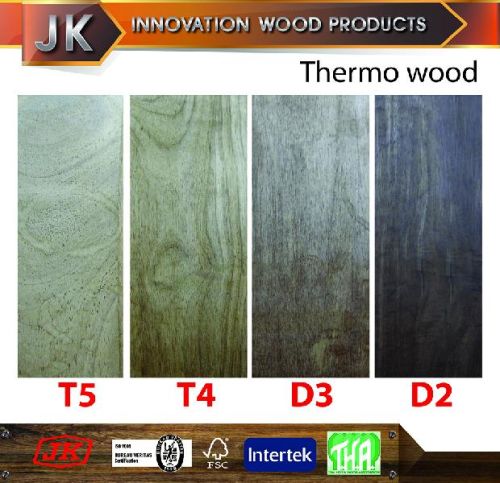 Thermowood Rubberwood for Indoor, Outdoor