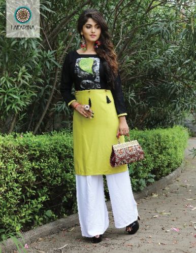 PK Rayon Short Kurta, Gender : Female