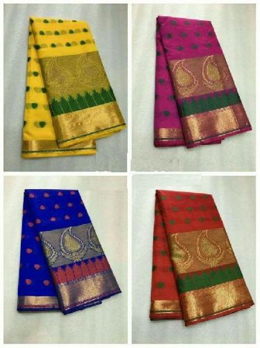 Fancy cotton sarees