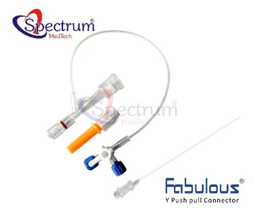 PVC/PP/PE/ABS Y Push Pull Connector