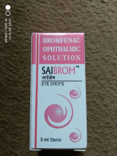 Liquid Saibrom Eye Drops
