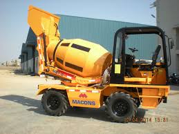 Self Loading Concrete Mixer