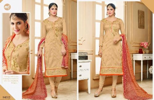 Georgette Branded Silk Suit, For Party Weer, Gender : Womens