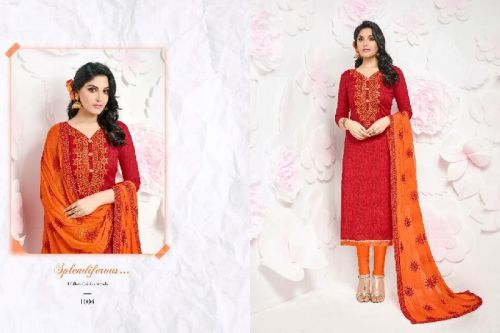 Branded Printed Cambric Cotton Suit, Style : Stitched