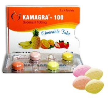 Kamagra - 100 Chewable Tablets