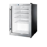 Stainless Steel Electricity Mini Refrigerator Compact