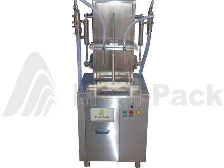 Semi Automatic Volumetic Liquid Filling Machine, For Bottle Water, Juice, Packaging Type : Carton Box