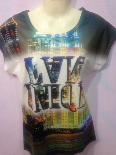 Ladies Round Neck T-Shirts