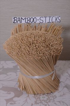 Bamboo sticks