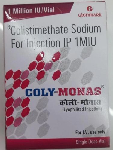 Coly Monas-Colistimethate Sodium Injection IP 1 MIU