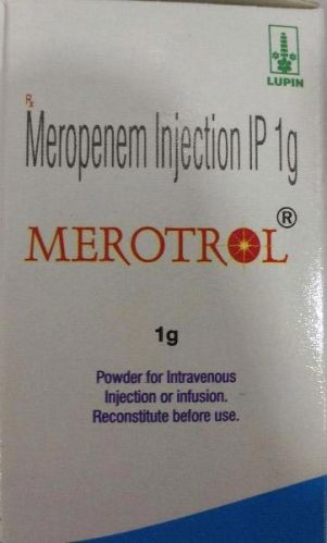 Merotrol-Meropenem Injection IP 1 G