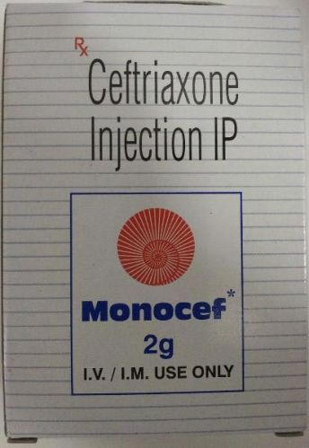 Monocef 2 G-Ceftriaxone Injection IP