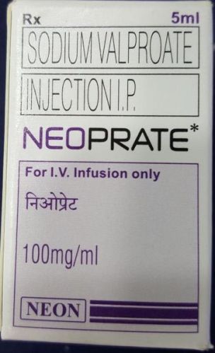 Neoprate 5ml-Sodium Valproate Injection I.P.