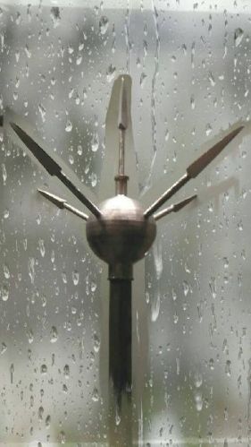 -------------- Round COPPER LIGHTNING ARRESTOR, For STRUCTURE, Certification : --------------