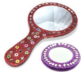 Decorative Handmade Hand Mirrors