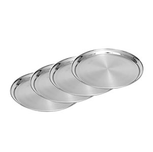 Stainless Steel Dinner Plate