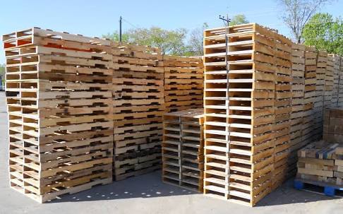 Pinewood Pallets, For Packaging
