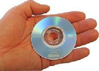 Polycarbonate Mini CD, Color : Silver