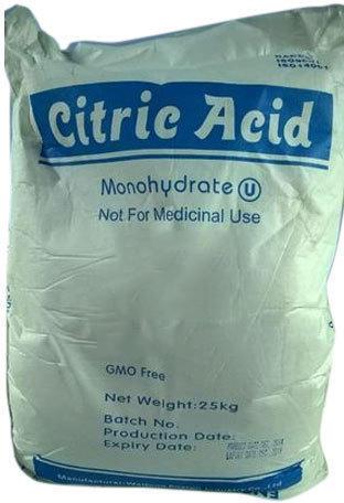 Citric Acid Monohydrate, Form : Powder