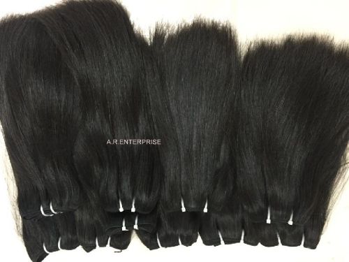 Machine Weft Straight Hair