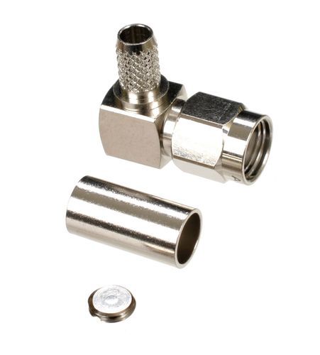 SMA(M) . For Rg. 58 Cable Nickel Plated