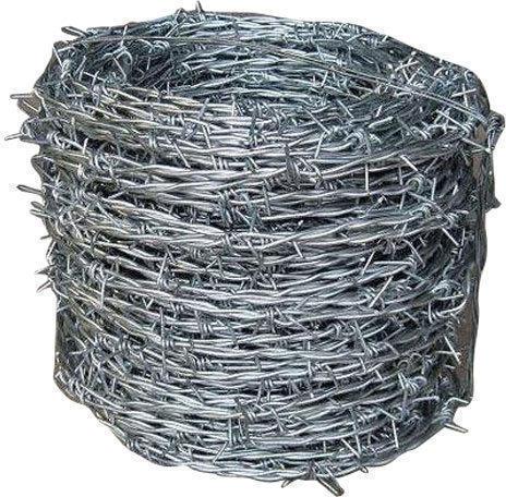 Polished Metal Barbed Wire