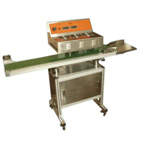 Electric Automatic Continuous Induction Sealing Machine, For Pharmaceuticals, Pesticides, Lubricant, Cosmetics