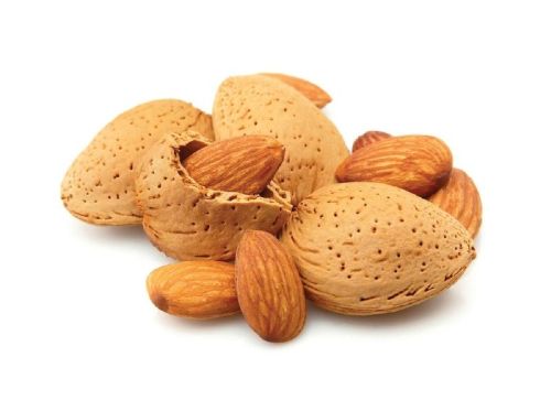 Shelled almonds