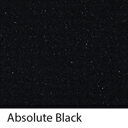 Polished Absolute Black Granite Slabs