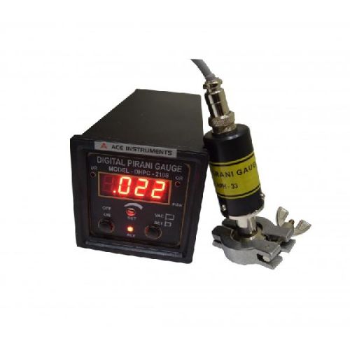 Pirani Gauge, Color : Black