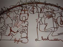 Copper Wire Sculpture