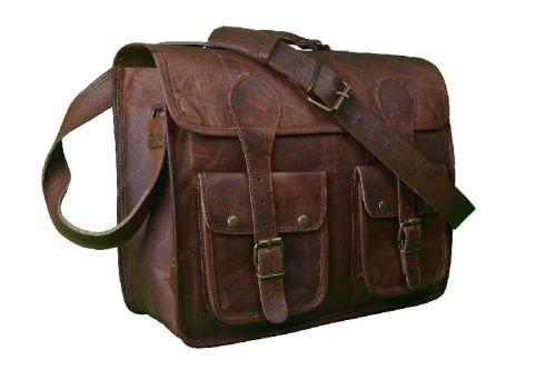 Leather Messenger Bag, For Office, Travel, Size : 24x12inch, 26x14inch, 28x16inch