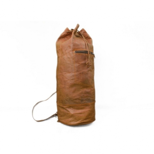 Vintage Leather Backpack Sling Bag, Size : Multisizes