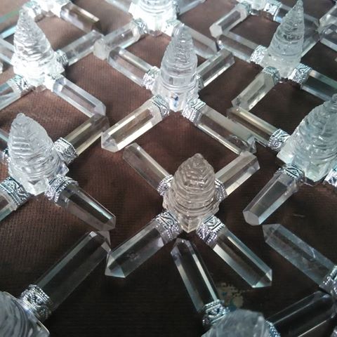 Crystal Shree Yantra Energy Generator